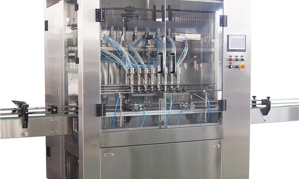 Riempitrice di liquidi per lavastoviglie
