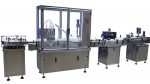 Tappatrice ed etichettatrice per imbottigliamento automatico