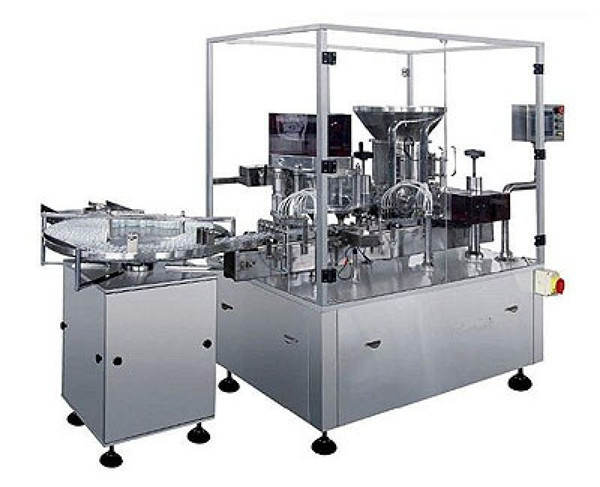 Riempitrice ad iniezione di polvere secca