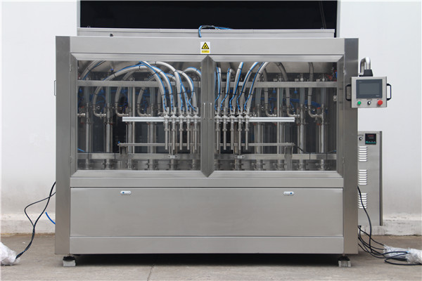 Riempitrice automatica di shampoo per bottiglie ad alto volume