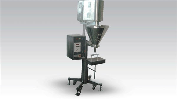 Riempitrice manuale per grandi dosi di polvere