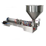 Riempitrice di salsa spessa a pistone semiautomatico