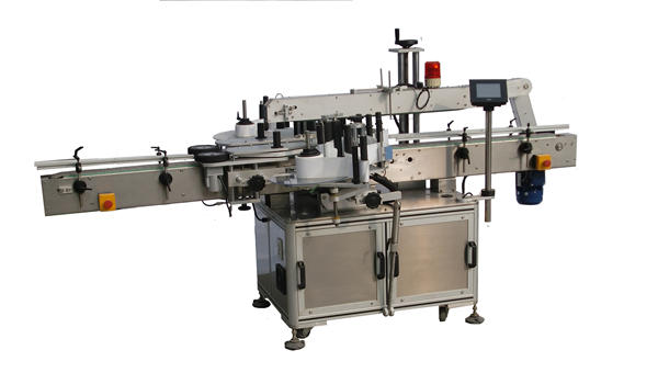 Etichettatrice per bottiglie di plastica a doppia faccia per shampoo